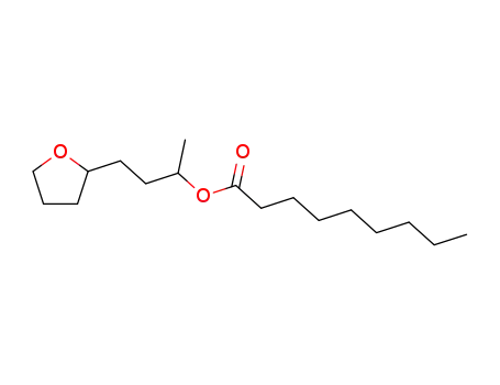 nonanoic acid-(1-methyl-3-tetrahydro[2]furyl-propyl ester)