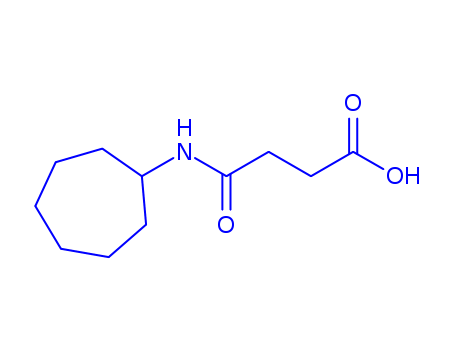 4-(cycloheptylamino)-4-oxobutanoic acid(SALTDATA: FREE)