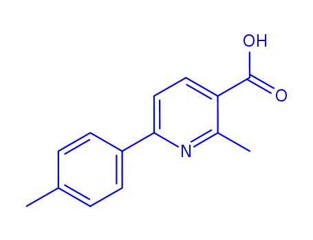 2-methyl-6-(4-methylphenyl)nicotinic acid