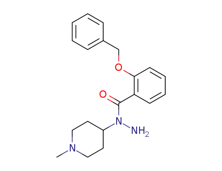 2-benzyloxy-benzoic acid-[<i>N</i>-(1-methyl-[4]piperidyl)-hydrazide]