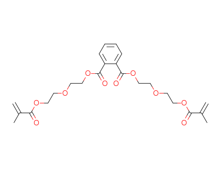 1,2-Benzenedicarboxylicacid, 1,2-bis[2-[2-[(2-methyl-1-oxo-2-propen-1-yl)oxy]ethoxy]ethyl] ester