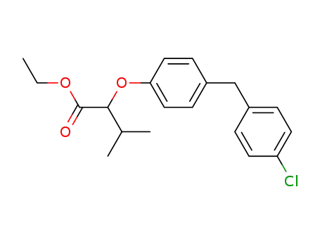 2-[4-(4-Chloro-benzyl)-phenoxy]-3-methyl-butyric acid ethyl ester