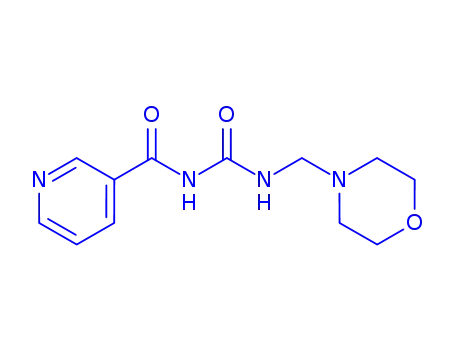 N-Nicotinoyl-N'-morpholinomethylurea