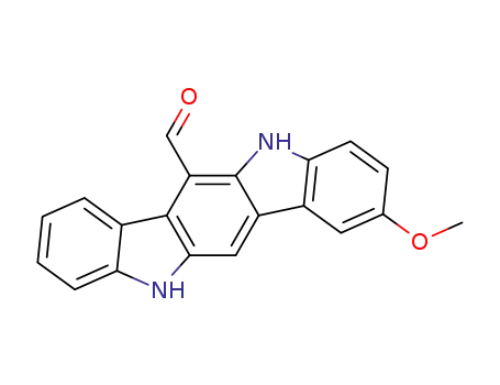 2-methoxyindolo[3,2-b]carbazole-6-carboxaldehyde