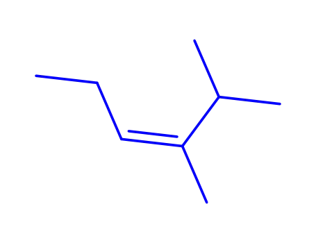 Molecular Structure of 59643-75-3 (3-Hexene, 2,3-dimethyl-, (Z)-)