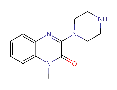 1-methyl-3-piperazin-1-yl-1<i>H</i>-quinoxalin-2-one