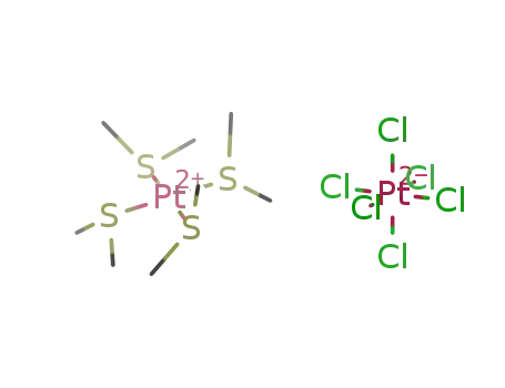 {Ptms<sub>4</sub>}{PtCl<sub>6</sub>}