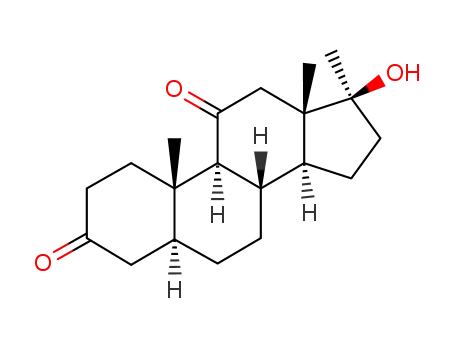 17beta-Hydroxy-17-methyl-5alpha-androstane-3,11-dione