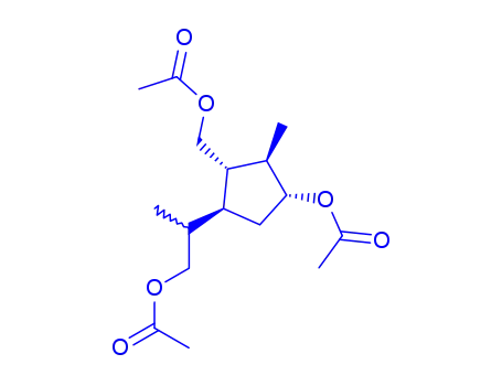 4-(아세틸옥시)-2-[(아세틸옥시)메틸]-β,3-디메틸-1-사이클로펜탄에탄올 아세테이트