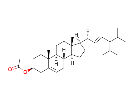 24-isopropyl-5,22E-cholestadien-3β-ol acetate