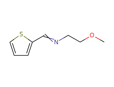 Molecular Structure of 105387-30-2 (2-methoxy-N-(thiophen-2-ylmethylene)ethanamine)