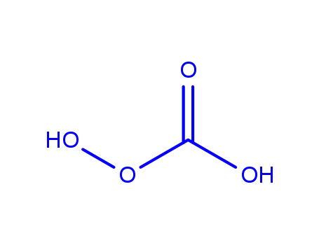 Molecular Structure of 563-69-9 (Hydroperoxyformic acid)