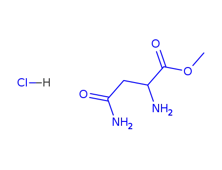 Molecular Structure of 57461-34-4 (H-ASN-OME HCL)
