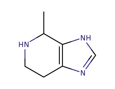 Molecular Structure of 56952-17-1 (1H-Imidazo[4,5-c]pyridine, 4,5,6,7-tetrahydro-4-methyl-)