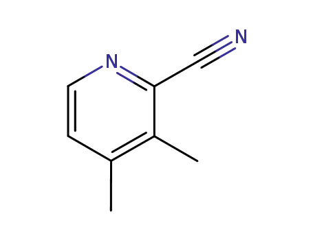 Molecular Structure of 57261-60-6 (2-Pyridinecarbonitrile, 3,4-dimethyl-)