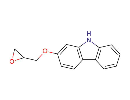 Molecular Structure of 51997-49-0 (2-(oxiran-2-ylmethoxy)-9H-carbazole)