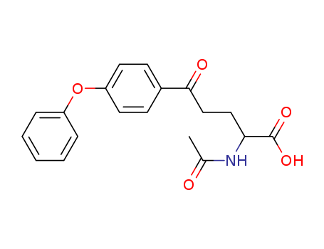 2-acetamido-5-oxo-5-(4-phenoxyphenyl)pentanoic acid cas  5894-56-4
