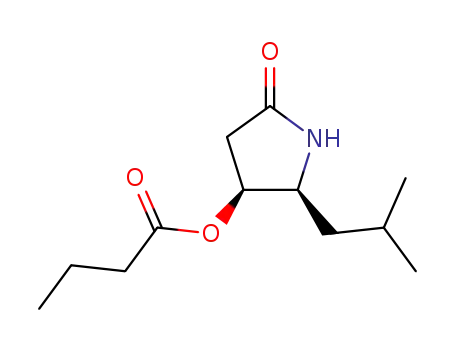 (2S,3S)-butyric acid 2-isobutyl-5-oxopyrrolidin-3-yl ester