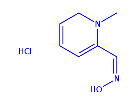 2-Pyridinecarboxaldehyde, 1,6-dihydro-1-methyl-, oxime, monohydrochloride