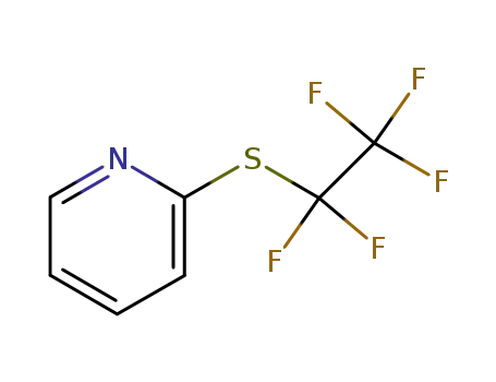 Molecular Structure of 107146-03-2 (2-pyridyl pentafluoroethyl sulfide)