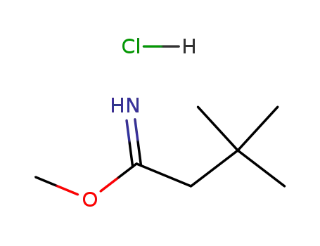 3,3-Dimethylbutanimidsaeure-methylester-hydrochlorid
