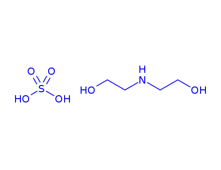 Molecular Structure of 59219-56-6 (DIETHANOLAMINE SULFATE)