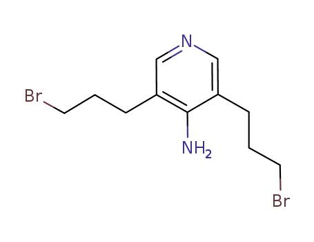 3,5-bis-(3-bromo-propyl)-pyridin-4-ylamine