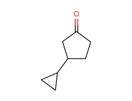 Molecular Structure of 59939-08-1 (Cyclopentanone, 3-cyclopropyl-)