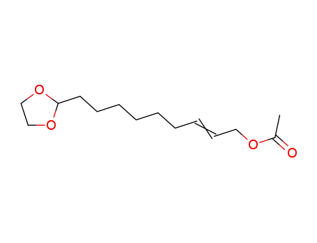 Acetic acid (Z)-9-[1,3]dioxolan-2-yl-non-2-enyl ester