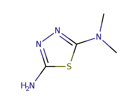 1,3,4-티아디아졸-2,5-디아민, N,N-디메틸-(9CI)