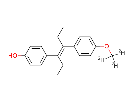 trans-diethylstilbsterol <5-methyl-2H3>monomethyl ether