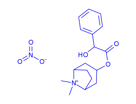 Molecular Structure of 60539-03-9 (N-methylhomatropinium nitrate)