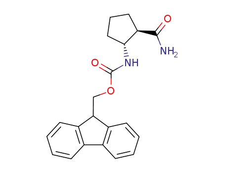 2-(9H-fluoren-9-ylmethoxycarbonylamino)(1R,2R)cyclopentanecarboxamide