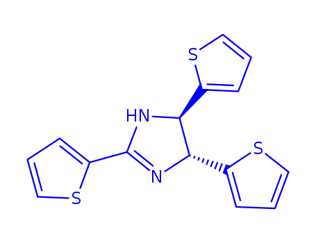 CIS-2,4,5-트리스(2-티에닐)이미다졸린