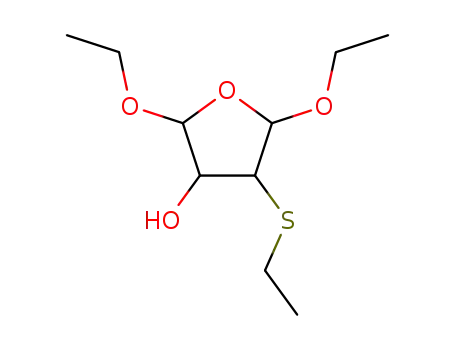 2,5-diethoxy-4-ethylmercapto-tetrahydro-furan-3-ol