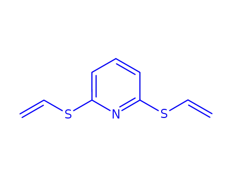 피리딘, 2,6- 비스 (에 테닐 티오)-(9CI)