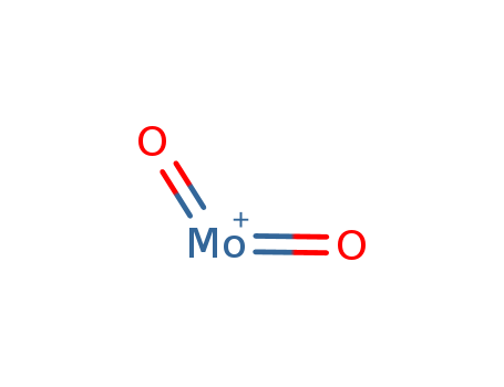Molecular Structure of 19583-09-6 (Molybdenum(1+), dioxo-)