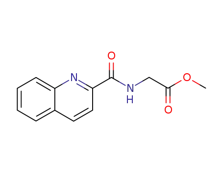 methyl 2-(quinoline-2-carboxamido)acetate