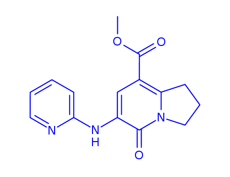METHYL 5-OXO-6-(PYRIDIN-2-YLAMINO)-1,2,3,5-TETRAHYDROINDOLIZINE-8-CARBOXYLATE