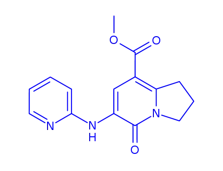 METHYL 5-OXO-6-(PYRIDIN-2-YLAMINO)-1,2,3,5-TETRAHYDROINDOLIZINE-8-CARBOXYLATE
