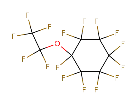 Molecular Structure of 4943-12-8 (Perfluoro(cyclohexyl ethyl ether))
