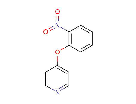 Molecular Structure of 4783-85-1 (4-(2-nitro-phenoxy)-pyridine)