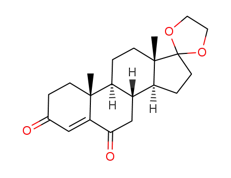 17-(ethylenedioxy)-Δ<sup>4</sup>-3,6-androstenedione