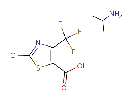 Isopropylamine Salt of 2-Chloro-4-Trifluoromethyl-5-Thiazolecarboxylic Acid