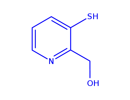 Molecular Structure of 727350-46-1 (2-Pyridinemethanol,3-mercapto-(9CI))
