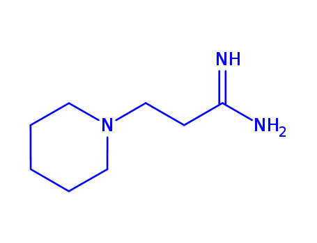 1-Piperidinepropanimidamide(9CI)
