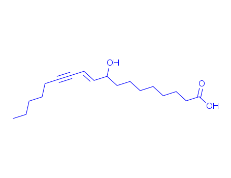 (S,E)-9-Hydroxy-10-octadecen-12-ynoic acid