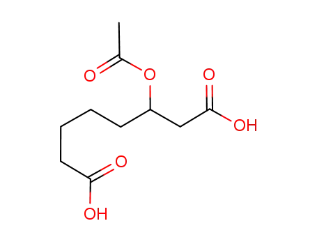 Molecular Structure of 938447-60-0 (3-acetoxy-octanedioic acid)