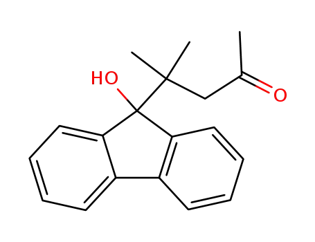 4-(9-hydroxy-fluoren-9-yl)-4-methyl-pentan-2-one