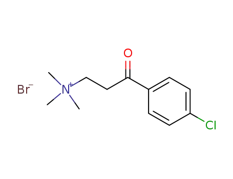 [3-(4-chloro-phenyl)-3-oxo-propyl]-trimethyl-ammonium; bromide